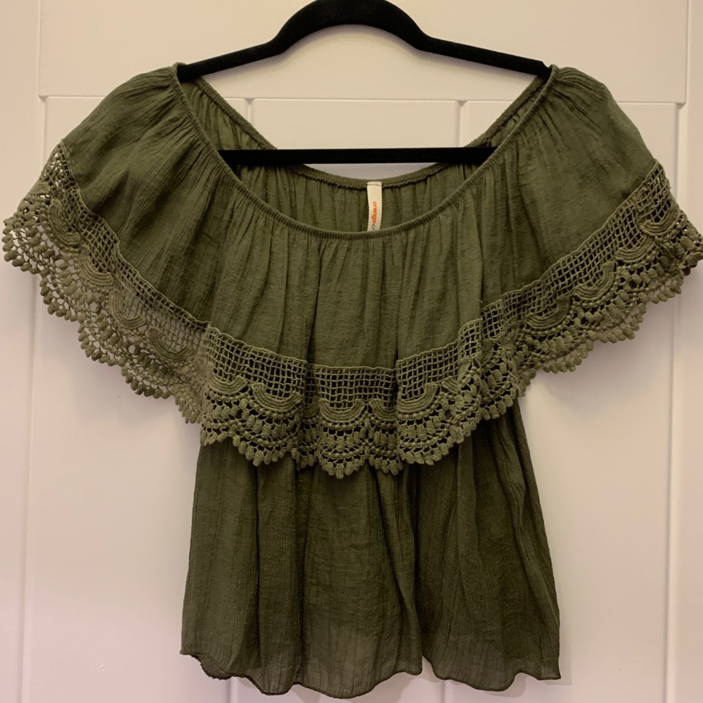 Off the shoulder top